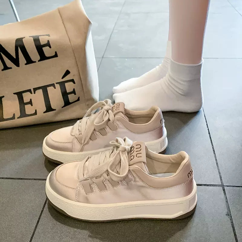 Chic Satin sports shoes