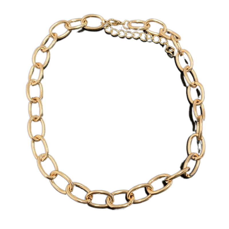 Modern simple exaggerated punk style short chain necklace